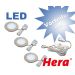 Einbaustrahler Hera FR 55-LED Vorteils-Set