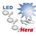Einbaustrahler Hera FR 55-LED Vorteils-Set