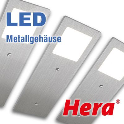 Unterbauleuchte Hera LED Basic-Pad F 3er-Set