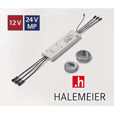 Halemeier Tri-Mitter LED Funkschalter, -dimmer 