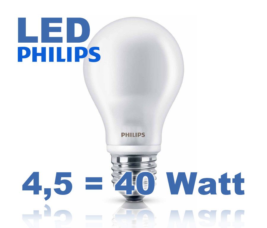 Philips LED Classic 4,5W