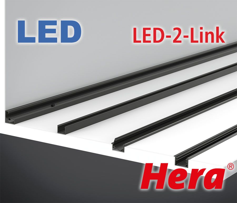 Hera LED-2-Link Profile und Zubehör